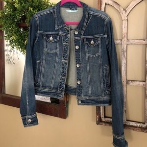 Denim Jean Jacket, Maurice’s, Large